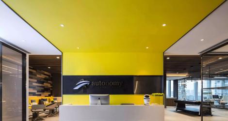 3000㎡中關(guān)村通航大廈辦公樓，材料和空間的對(duì)話！