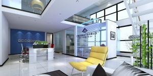 漂浮的建筑-萬科大廈，萬堡防水公司辦公室裝修！